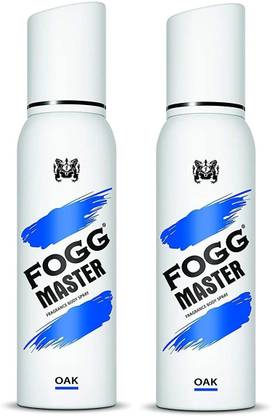 FOGG Master Oak Deodorant 120ml-2Pcs ER569 Body Spray  -  For Men
