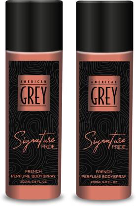 American Grey Signature Pride Signature Series Floral, Fruity, Sweet Fragrance Deodorant Spray  -  For Men