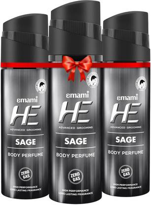 HE Sage Deodorant Spray  -  For Men