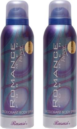 RASASI 2 Romance Blue Men Deodorant Spray  -  For Men