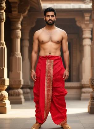 AMIT ONLINE Men Dhoti