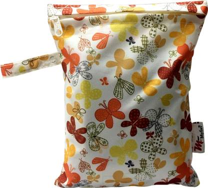 My Fav Butterfly Print Multiutility Wet Dry Pouch / Diaper Bag / Travel Pouch Diaper Bag