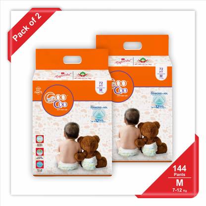 Coo Coo Baby Pant Style Diapers - M