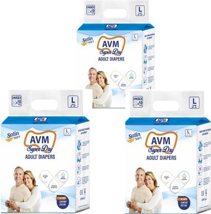 AVM Super Dry Comfort Large Size Tape Style - L