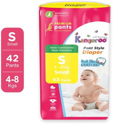 KANGAROO Premium Soft & Secure | Up to 12 hours Absorption Day & Night� - S