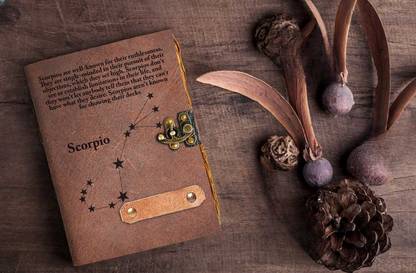 MAKENSTYLECOLLECTION Vintage Leather journal A5 Journal unruled 200 Pages