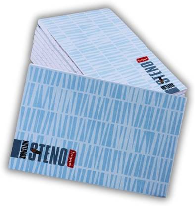 NEELGAGAN Steno Notebook Shorthand Writing Assorted Note Pad Ruled 160 Pages