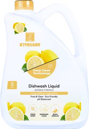 K2SQUARE Dishwashing Liquid, Advanced Degreasing Power Dish Cleaning Gel