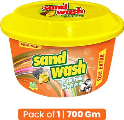 Sandwash For Plates Pan & Other Daily Utensils| Remove Stain| Soft for Skin| Long-lasting Dishwash Bar