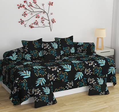 hargunz Polycotton Floral Diwan Set