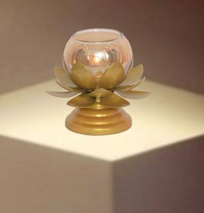 ISHA TOUCH METAL KING Iron Table Diya