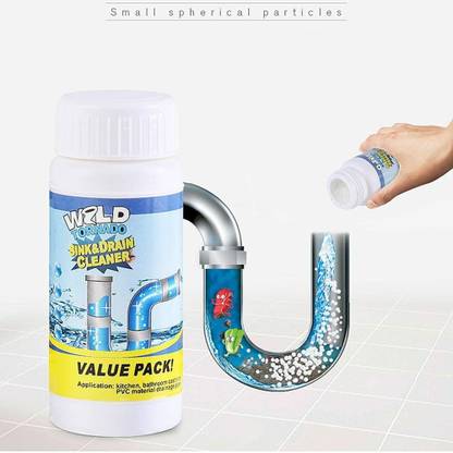 herik Drain Cleaner & Clog, Automatic Toilet Blockage Stain Remover