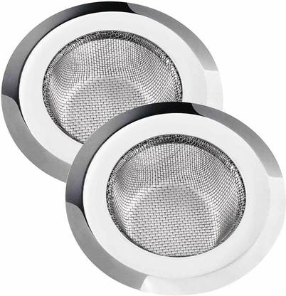 ActrovaX Kitchen Sink Stainless Steel Push Down Strainer