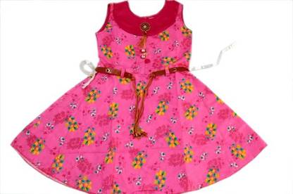 Women Ribbed Pink Dress