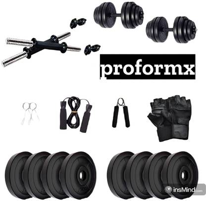 PROFORMX 10 kg dumbbell set Adjustable Dumbbell