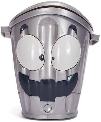 calyxia Crazy Moving Electronic Dustbin, Try Throwing Paper Balls Into The Moving Trash Plastic Dustbin