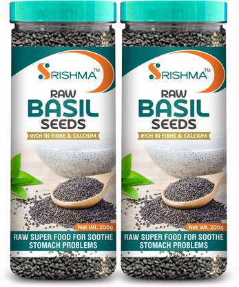 Srishma BASIL, SABJA Seed (Pack of 2) Seed