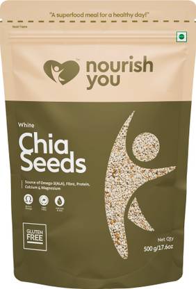 Nourish You Weight Loss | Source of Omega 3, Protein and Fibre White Chia Seeds
