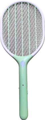 CTB PLSUPREME 1200 mAh Lithium Battery Rechargeable Mosquito Racket With 3 Net Protection. Mosquito Killer Swatter - Green Electric Insect Killer Indoor, Outdoor