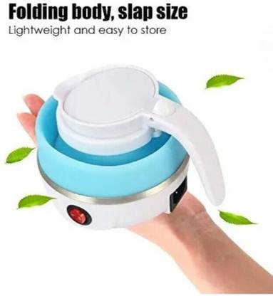 SACRO DDF-Foldable Electric Kettle 600ML for Most Travel and Home Electric Kettle