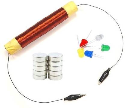 DIYtronics Electromagnetic Induction Project Working Model School Science Project Electronic Components Electronic Hobby Kit