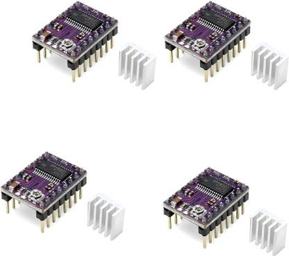R&D DRV8825 stepper motor driver Module arduino 3D printer PACK OF 4 Electronic Components Electronic Hobby Kit