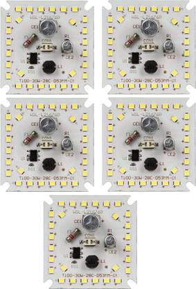 EASTRA 5 PCS - 30 watt White Alpha (Direct On Board) Raw Material No Need LED Driver Electronic Components Electronic Hobby Kit