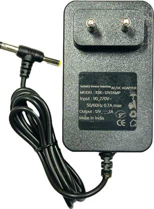 BALRAMA 12v 2a AC to DC SMPS Power Supply Adapter 12V 2 A Adaptor 12 Volt 2 Amp Charger Worldwide Adaptor