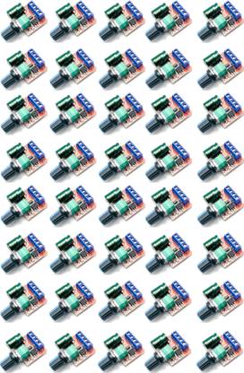 R&D Mini 5A 90W Voltage Regulator PWM 12V DC Motor Speed Controller Regulator 50PCS Electronic Components Electronic Hobby Kit