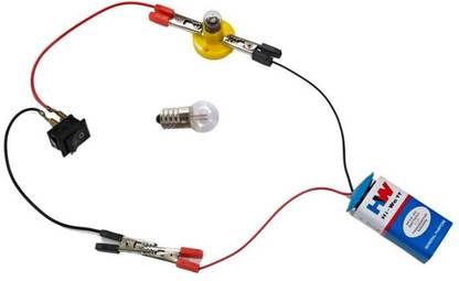 ERHIndia Simple Electric Circuit Science Project Working Model DIY Kit for Class students