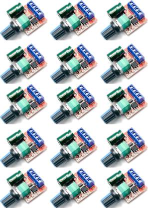 R&D DC Motor Speed Controller Regulator 5 Ampere PWM Adjustable Speed Control 20PCS Electronic Components Electronic Hobby Kit