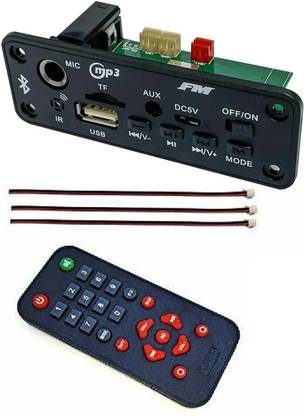 SG Flash BLUETOOTH MODULE WITH MIC SLOT , TWO 5 WATT SEPAKER OUTPUT , SD CARD Electronic Components Electronic Hobby Kit