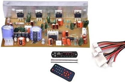 EASTRA Tda2030 4 Tr 4.1 Home Theater 80 Watt Audio Amplifier Board with Bluetooth Kit Sound Recorder and Sound Circuit Electronic Hobby Kit