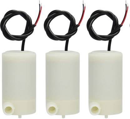 geeta enterprises (Pack of 3) DC 3-12v mini water pump motor Electronic Components Electronic Hobby Kit