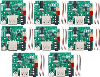 EASTRA PACK OF 8_TG113 Bluetooth Speaker Circuit Board Module Sound Recorder and Sound Circuit Electronic Hobby Kit
