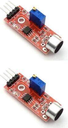 EASTRA 2 PCS Sound Sensor Module for boards compatible with Arduino Electronic Components Electronic Hobby Kit