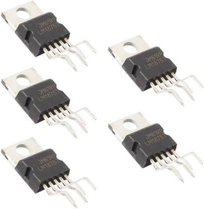 EASTRA (Pack of 5) LM1875T 20W POWER AMPLIFIER 1PCS TO-220-5 PACKAGE Electronic Components Electronic Hobby Kit