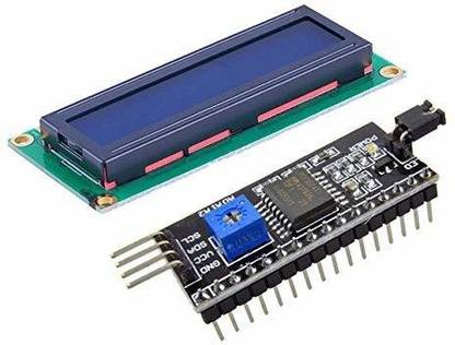 Ihc 16x2 LCD Blue with I2C Module for Arduino Electronic Components Electronic Hobby Kit