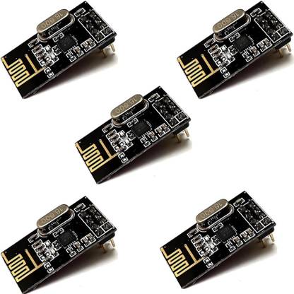 R&D Nrf24l01 Wireless Data Transmission Module 2.4g nrf PACK OF 5 Electronic Components Electronic Hobby Kit