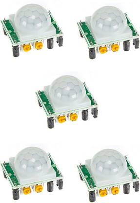 R&D Hc-sr501 Infrared Pir Motion Sensor Detector Modules Power Supply 5PCS Power Supply Electronic Hobby Kit