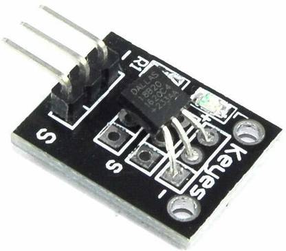 INVENTO 1Pcs Keyes DS18B20 Temperature SensorModule KY-001 For Mega PIC AVR Raspberry pi Automotive Electronic Hobby Kit