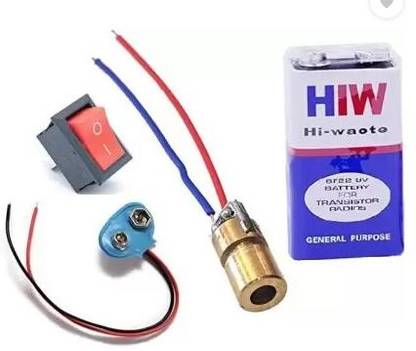 ERHIndia DIY Electronic Science Project Kit Include Red Dotted Laser Electronic Electronic Components Electronic Hobby Kit