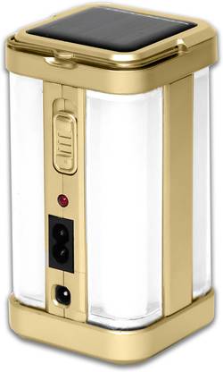 iDOLESHOP Solar 4 Tube 360 Degree Extra Bright Emergency Light 7 hrs Lantern Emergency Light