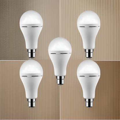YAROH Surya (Emergency Bulb) 12W Rechargeable LED (Emergency Light) (Pack of 5) YU174 4 hrs Bulb Emergency Light