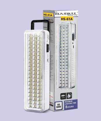 HASRU High-Bright LED Light with Android Charging Support Rechargeable Emergency LIght 8 hrs Flood Lamp Emergency Light