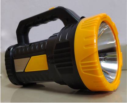 pramukh creation 1000 meter long rang laser led torch light 60w with 2 Mod high light & sid light Torch