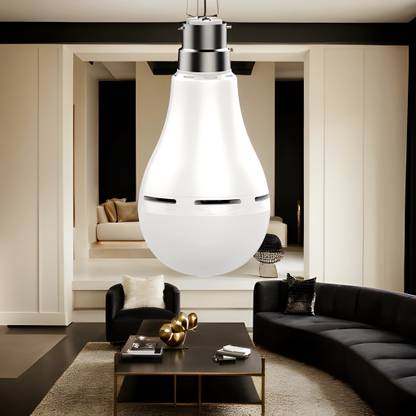 GUGGU Emergency Bulb 9W LED 1200mAh battery 4 hrs emergency light backup bulbrK561 4 hrs Bulb Emergency Light