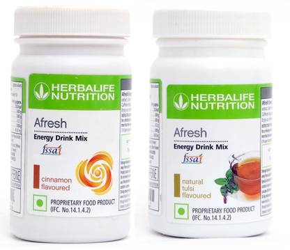 Herbalife Nutrition Afresh Energy Drink Cinnamon And Tulsi Flavour Energy Drink