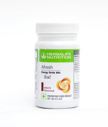 HERBALIFE Afresh Energy Drink - Elaichi Flavor Sports Drink