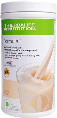 Herbalife Nutrition NUTRITIONAL SHAKE MIX WEIGHT LOSS OF FORMULA 1 VANILA Protein Bars